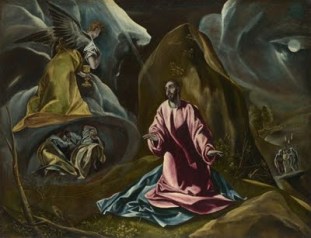 Agony in the Garden by El Greco
