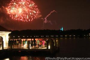 "Wishes" as seen from Narcoossee's