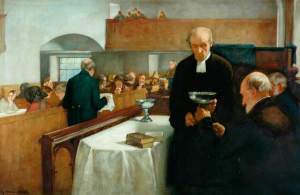 A Scottish Sacrament, by Henry John Dobson